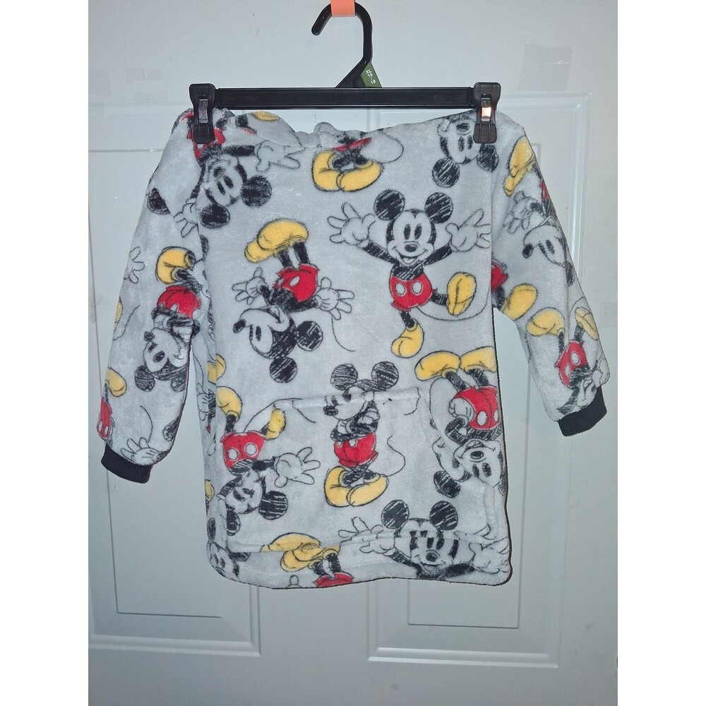 Disney Junior Mickey Mouse Boys Hoodie Sweatshirt Front Pockets 3T